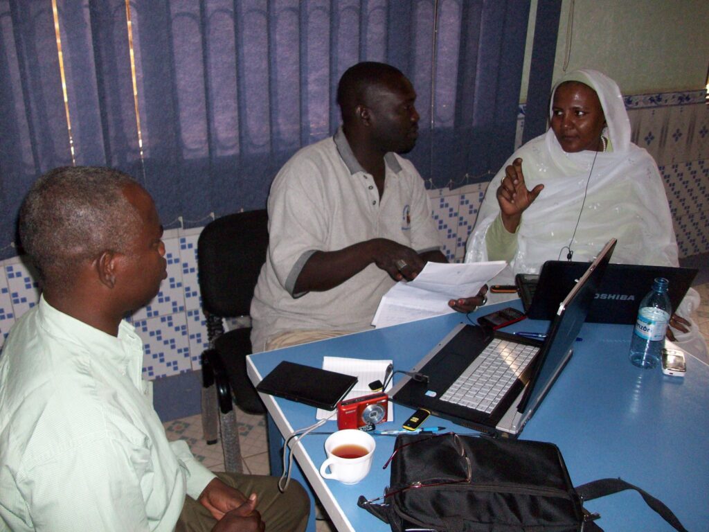 Leadership training for Sudanese journalists - Image by David Brewer released via Creative Commons