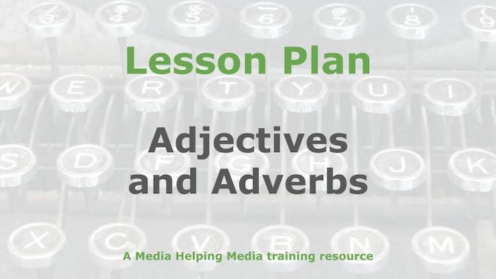 Graphic for a Media Helping Media Lesson Plan