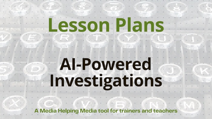 Graphic for a Media Helping Media lesson plan