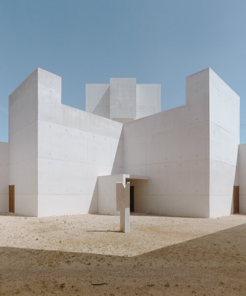 álvaro siza expands monastery and culture center in porto with modernist concrete courtyard