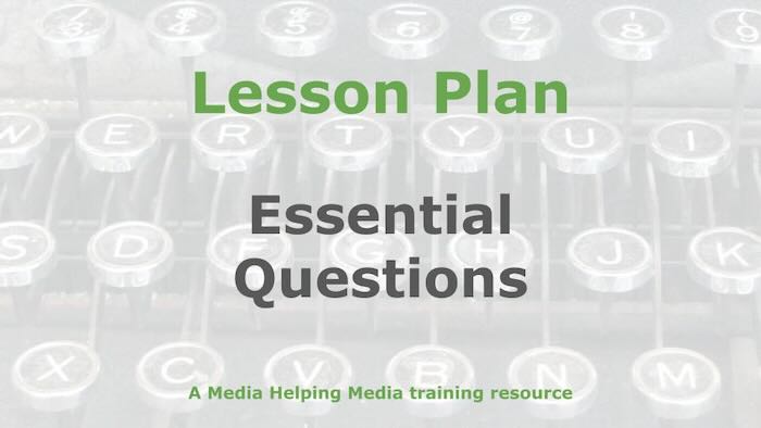 Graphic for a Media Helping Media Lesson Plan