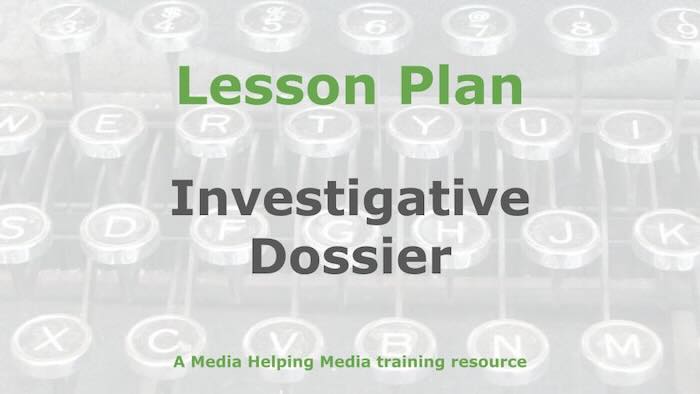 Graphic for a Media Helping Media Lesson Plan