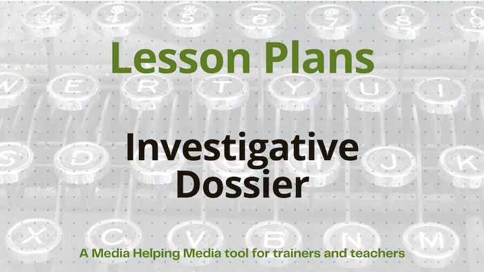 Graphic for a Media Helping Media lesson plan