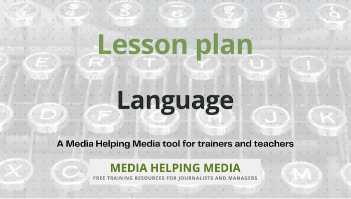 Graphic for a Media Helping Media lesson plan