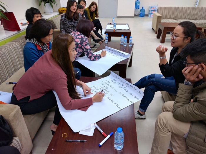 New planning training in Vietnam. Image by David Brewer released via Creative Commons
