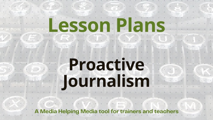 Graphic for a Media Helping Media lesson plan
