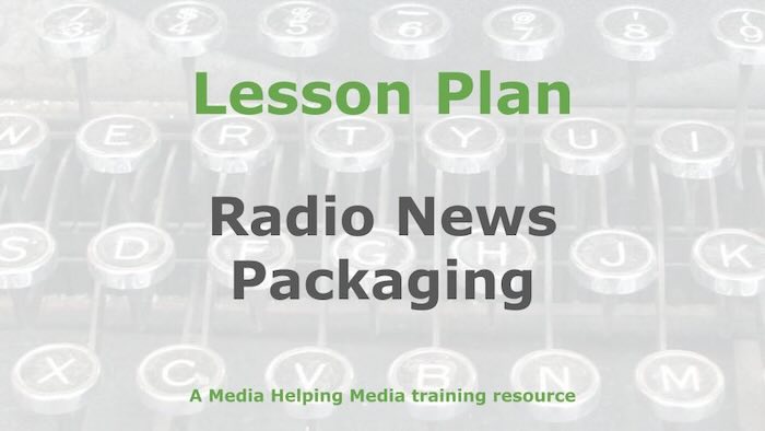 Graphic for a Media Helping Media Lesson Plan