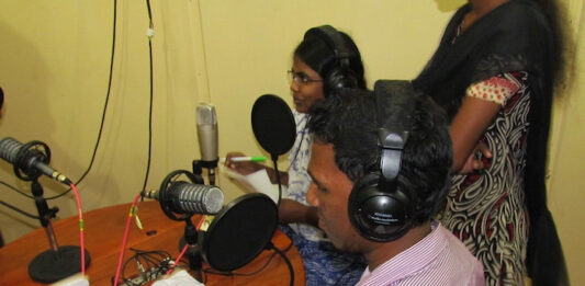 Radio production training Jaffna - image by Media Helping Media
