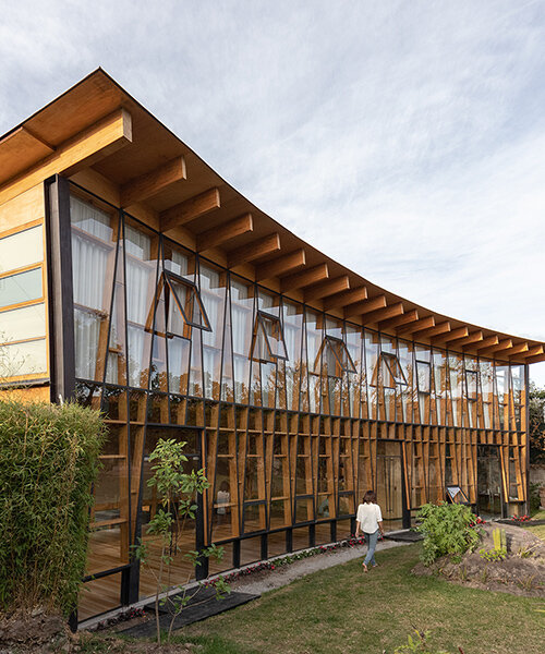 RAMA estudio's rammed-earth yoga studio is a wellness oasis in ecuador